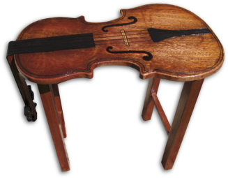 Violin Coffee Table