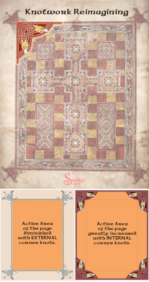 Handmade Lindisfarne Holy Island Coptic Bound Journal by Snazzie Designz