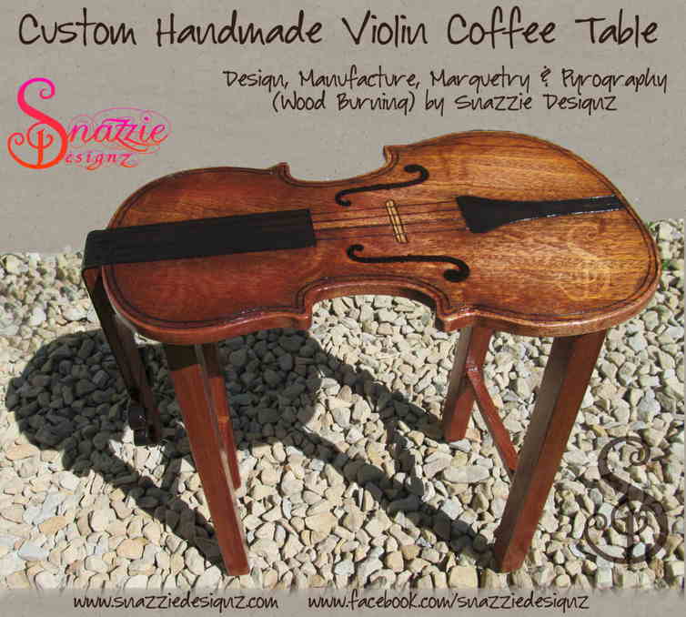 Violin Coffee Table