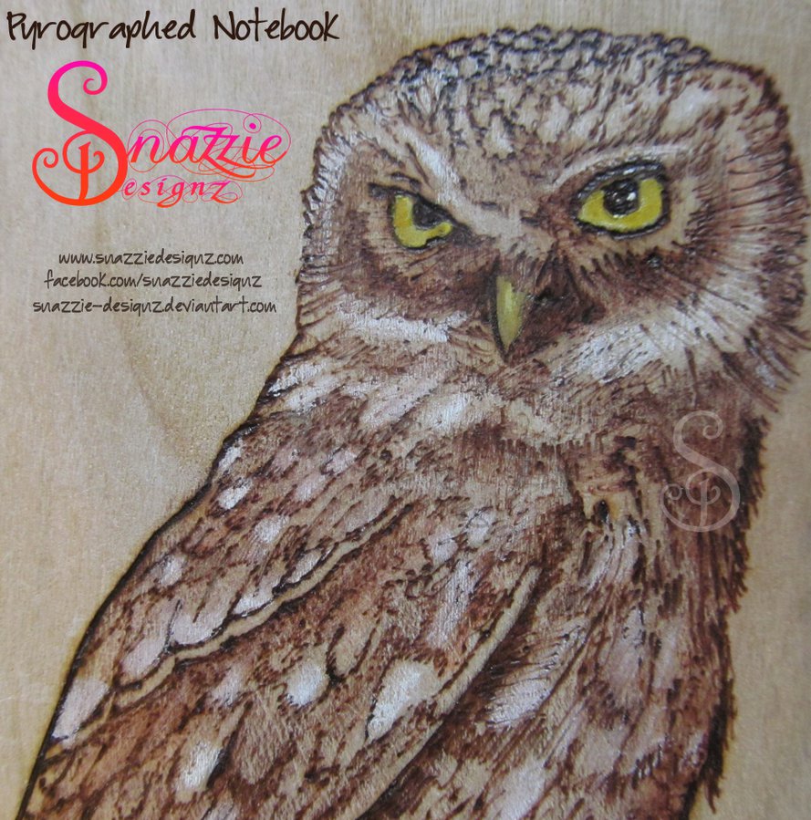 Owl Pyrograph